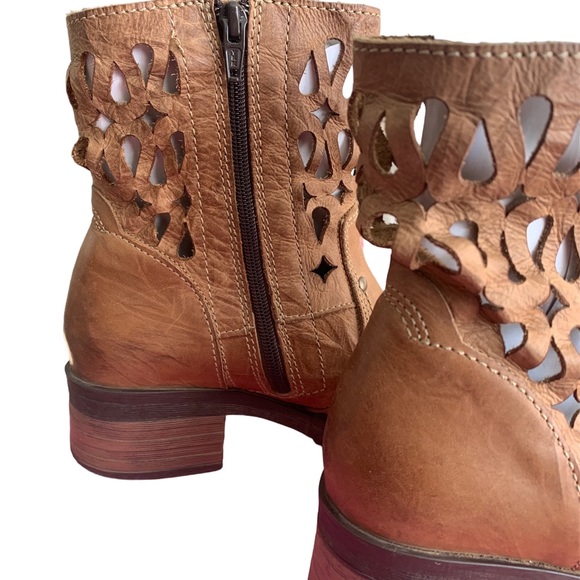 Super comfortable Dromedaris leather booties - Picture 6 of 8